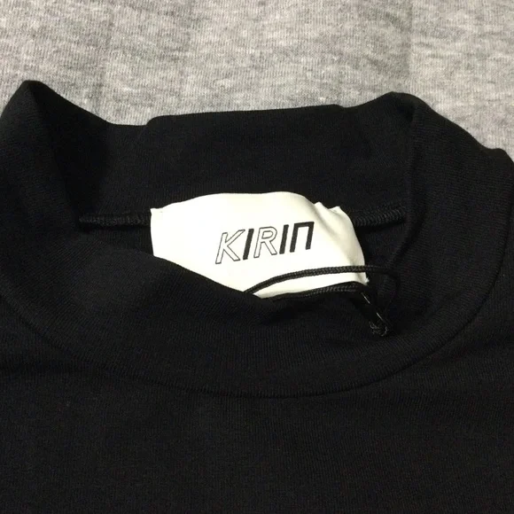 Kirin Peggy Gou Jersey Open Back Long Sleeve Bodysuit Black - Picture 5 of 12